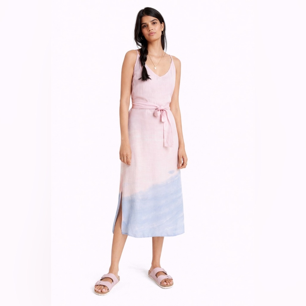 Cloth & Stone Tie Front Summer Dress